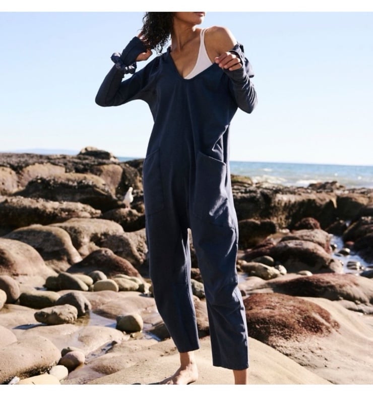 Free People Hot Shot Long Sleeve onesie Large