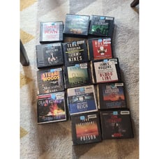 Huge Lot of 22 Thriller Audio Books Koontz, Goodkind, Rollins, Stuart Woods