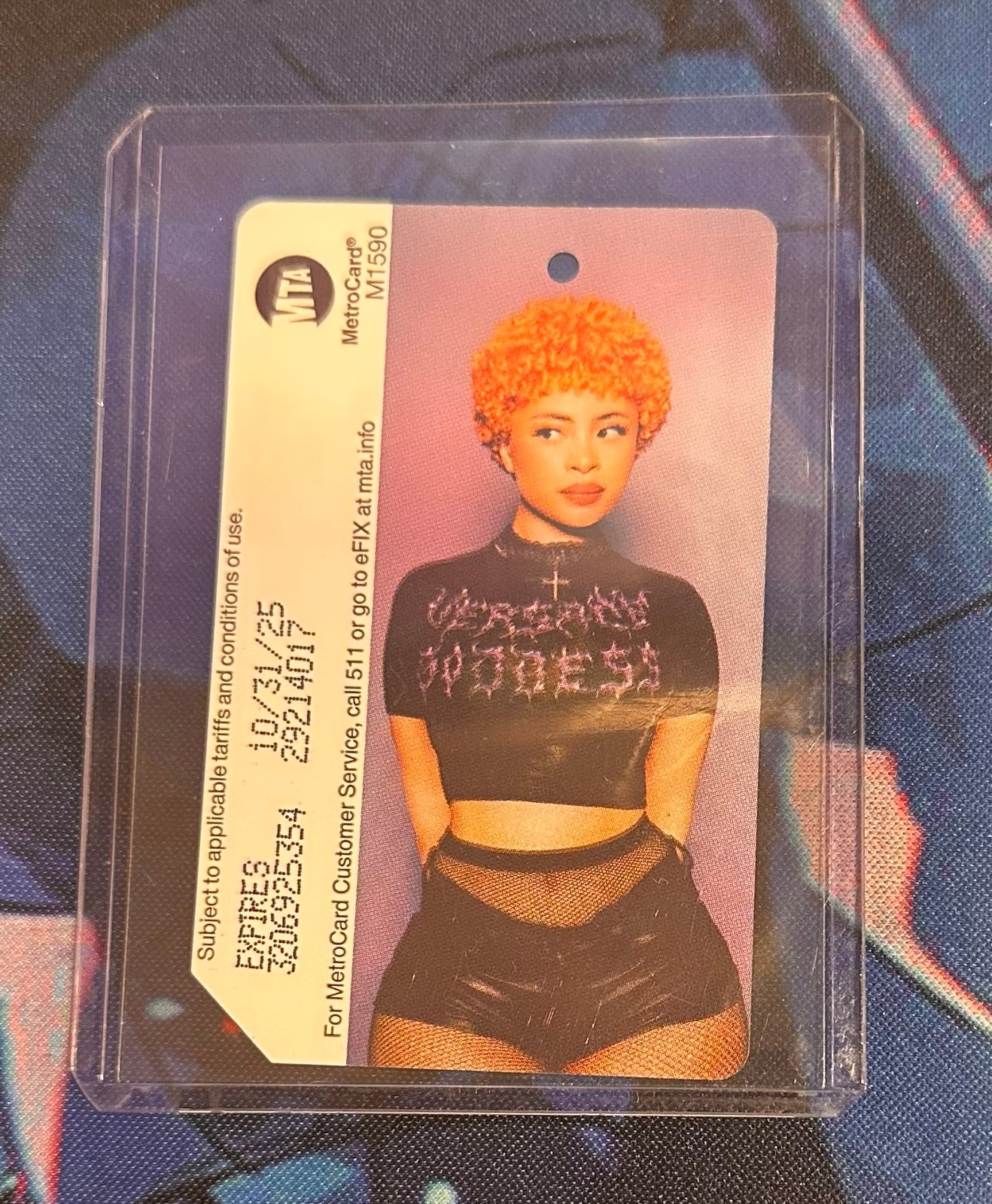 Ice Spice Metro Card