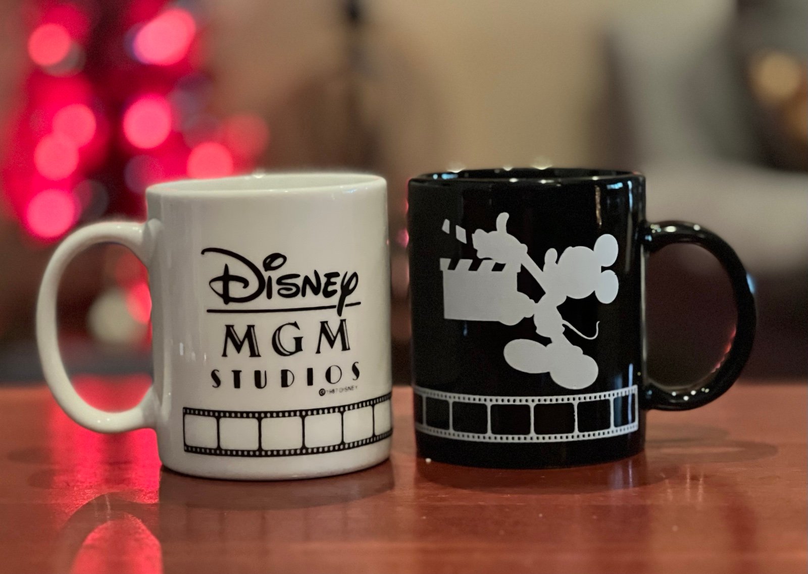 Disney Vintage MGM Studios Coffee Mugs