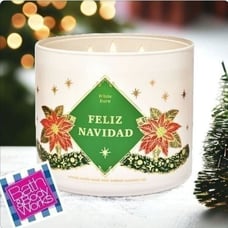 White Barn Bath & Body Works Feliz Navidad Candle