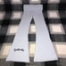 vs PINK flare leggings IN STERLING BLUE BLING SHINE LOGO IN SIZE LARGE