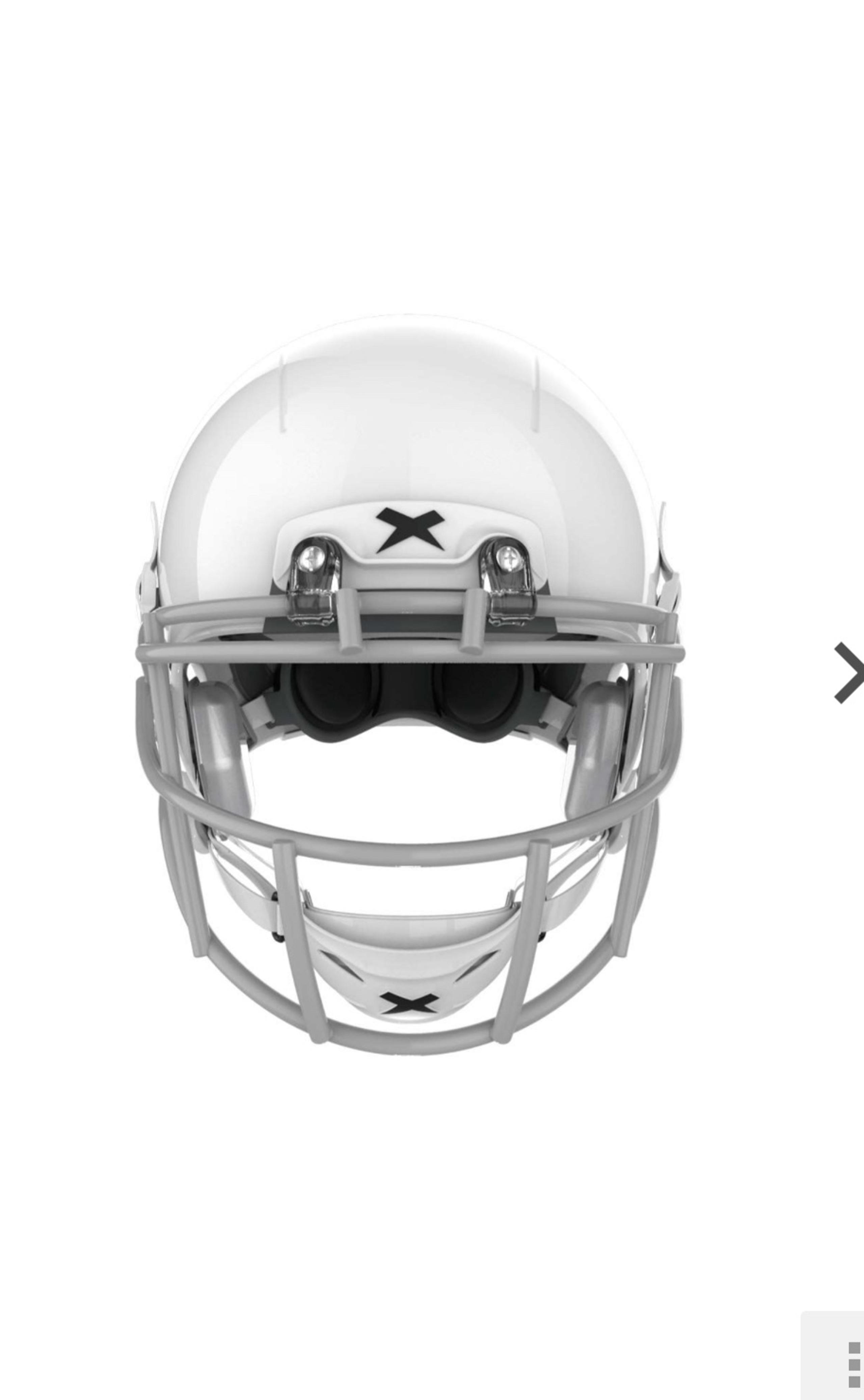 Xenith Youth X2E+ Football Helmet w/ Facemask & Chinstrap | M