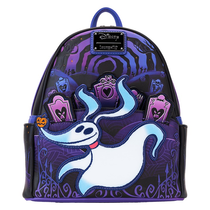 Loungefly The Nightmare Before Christmas Zero Graveyard Light Up Mini Backpack