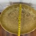 Modern bathroom gold relief ceramic wash basin basin with drain assembly
