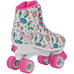 Rollr GRL Ella Adjustable Girls Roller Skates [Size 3-6] + Pacer Skate Bag Set