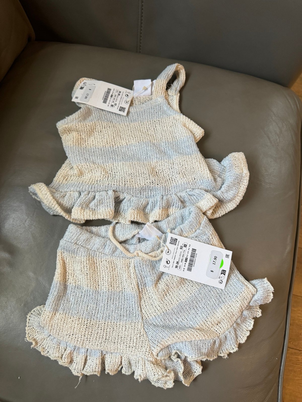 Zara new set sz 12-18 m