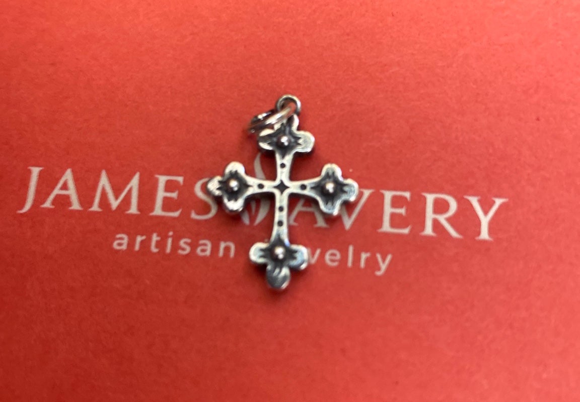 Charm or small retired James Avery Cross