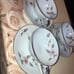 tea cups and saucers