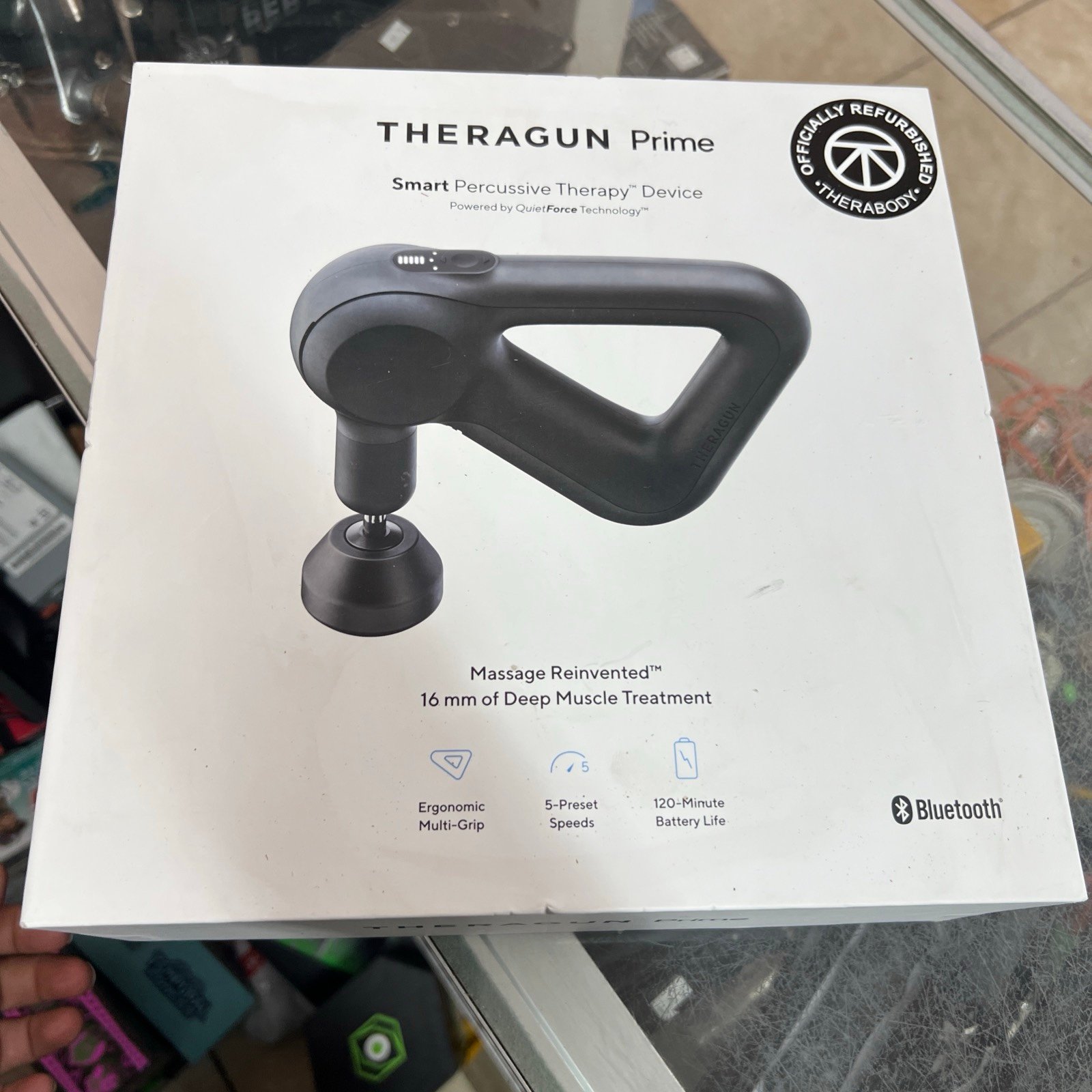 Theragun Prime Percussive Therapy Device Deep Tissue Massager - Black