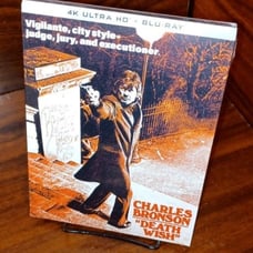 Death Wish 1974 (4K UHD)-Charles Bronson-NEW-SLIPCOVER-Free Shipping w/Tracking