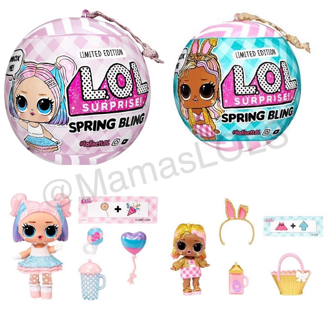 LOL Surprise SPRING BLING 2022 Easter Limited Edition CANDY QT BLING BOSS BUNNY