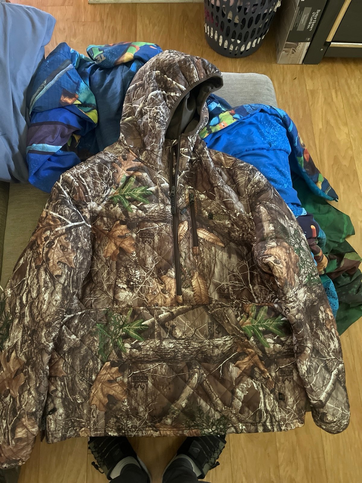 Rocky camouflage puffer jacket