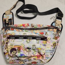 Tokidoki Lesportsac Paradiso Bicycle Messenger bag