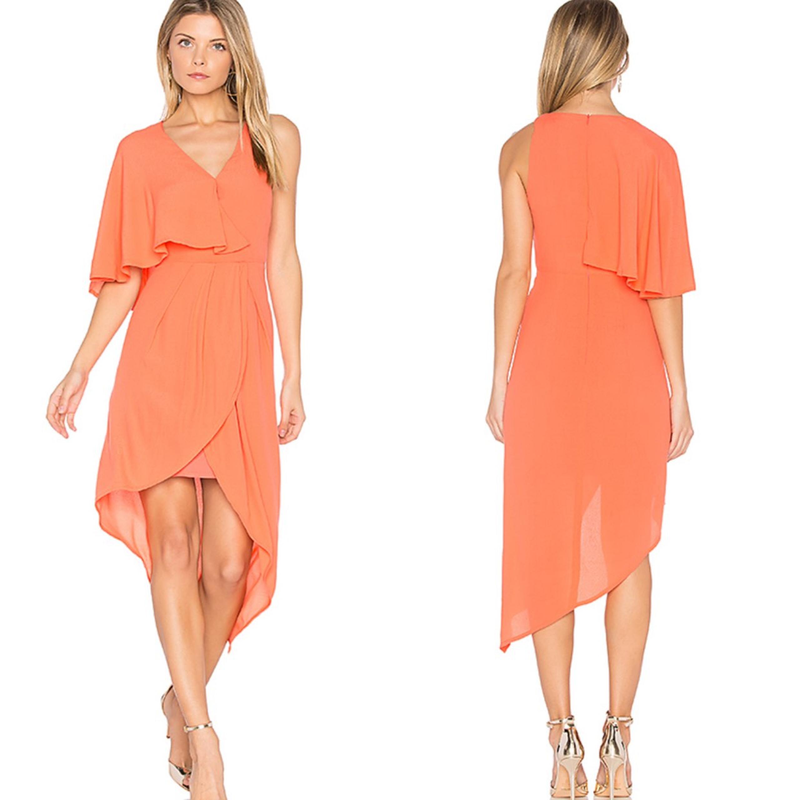 Elliatt Glow Dress Blood Orange