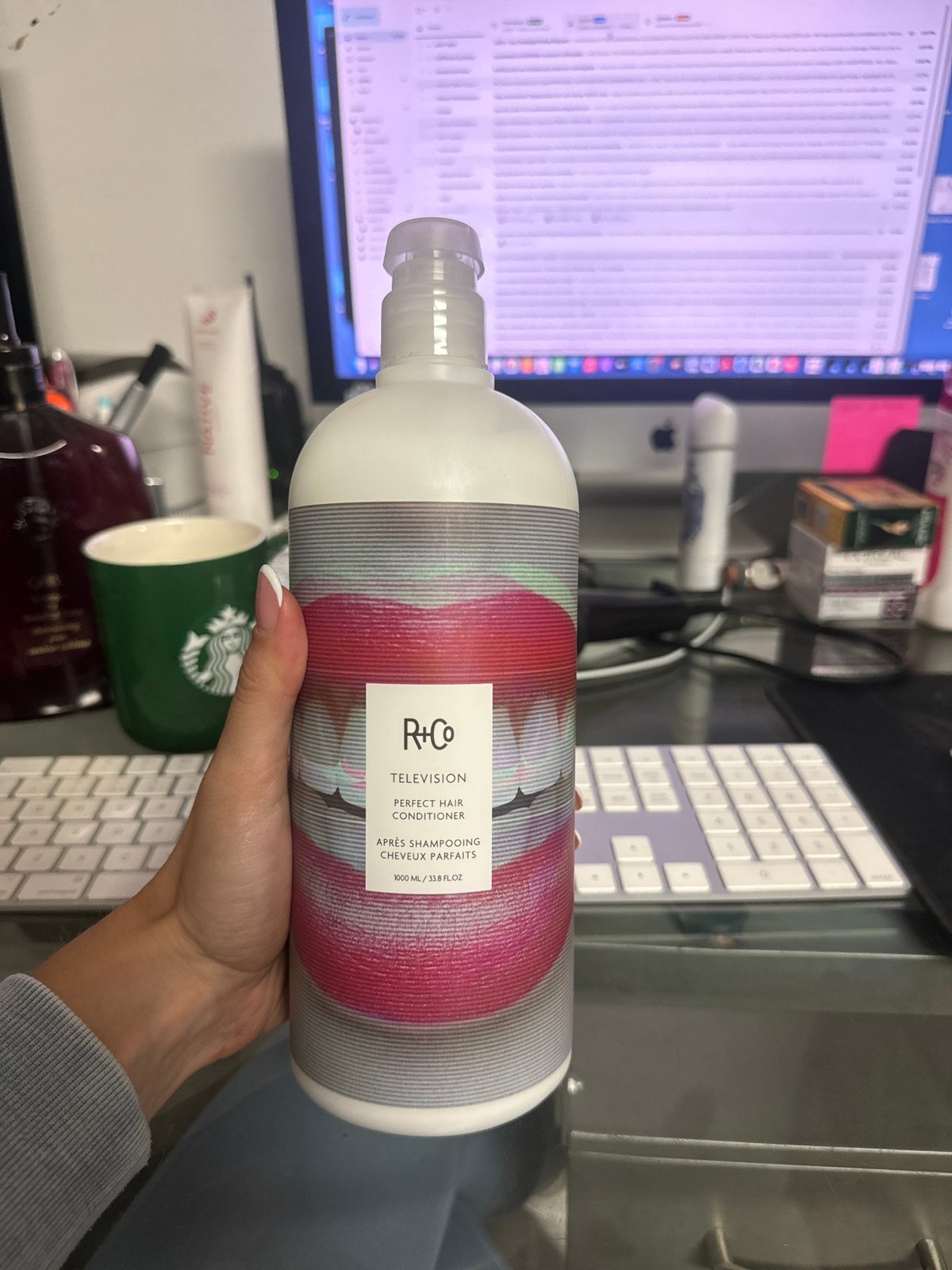 R+Co television perfect hair conditioner 1L NEW