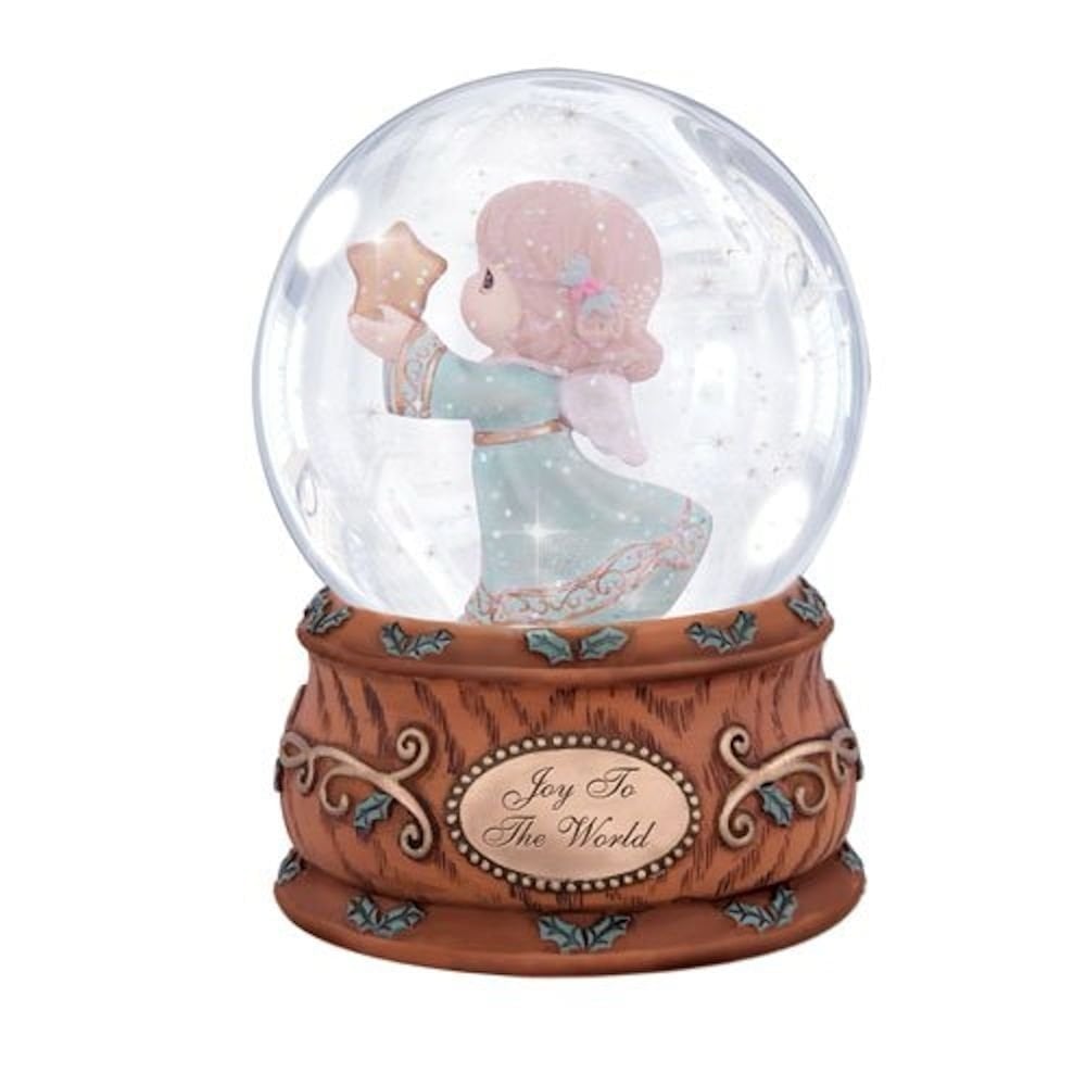 Precious Moments Share The Gift of Love 1100mm Musical Water Glitter Globe 2012