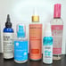 Haircare Serum, finishing bundle, dry hair: Coconut oil, gloss spray, Pure Oils