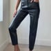 Aritzia WILFRED ‘Rebel’ Vegan Faux Leather Straight Leg Pants Women’s Size 8
