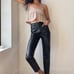 Aritzia WILFRED ‘Rebel’ Vegan Faux Leather Straight Leg Pants Women’s Size 8