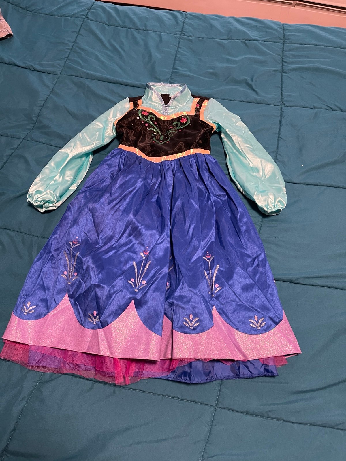 Little girl Disney frozen Anna costume dress 5/6