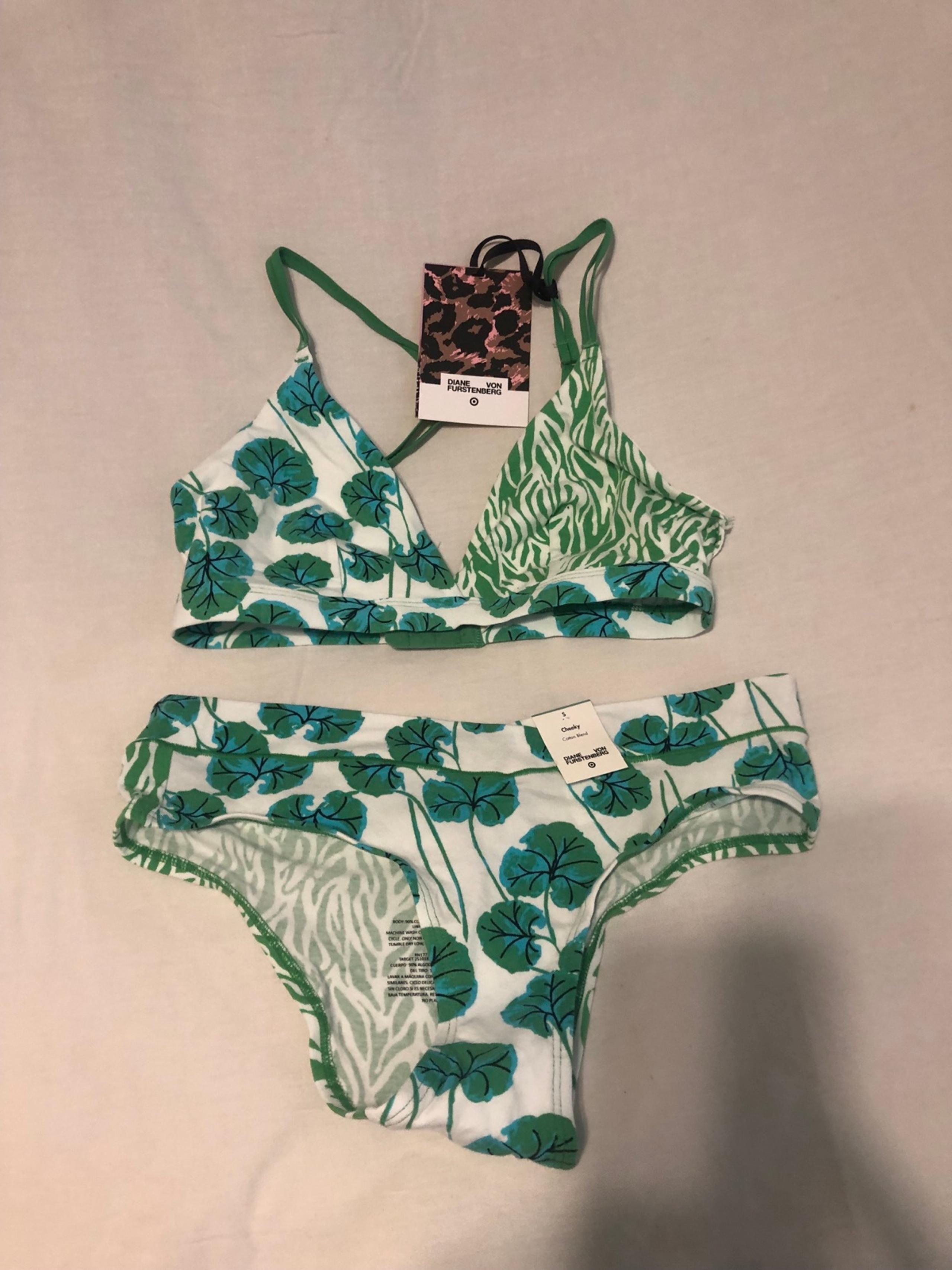 Target brand bralette and panty set NWT Sz S