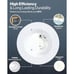Sunco 6 Pack Retrofit LED Recessed Lighting 4in Selectable 2700K/3000K/3500K