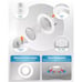 Sunco 6 Pack Retrofit LED Recessed Lighting 4in Selectable 2700K/3000K/3500K