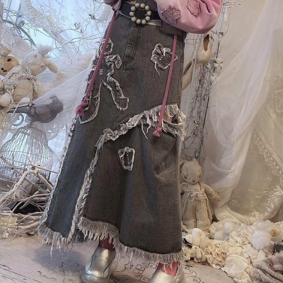 rurumu: 24AW Denim Skirt