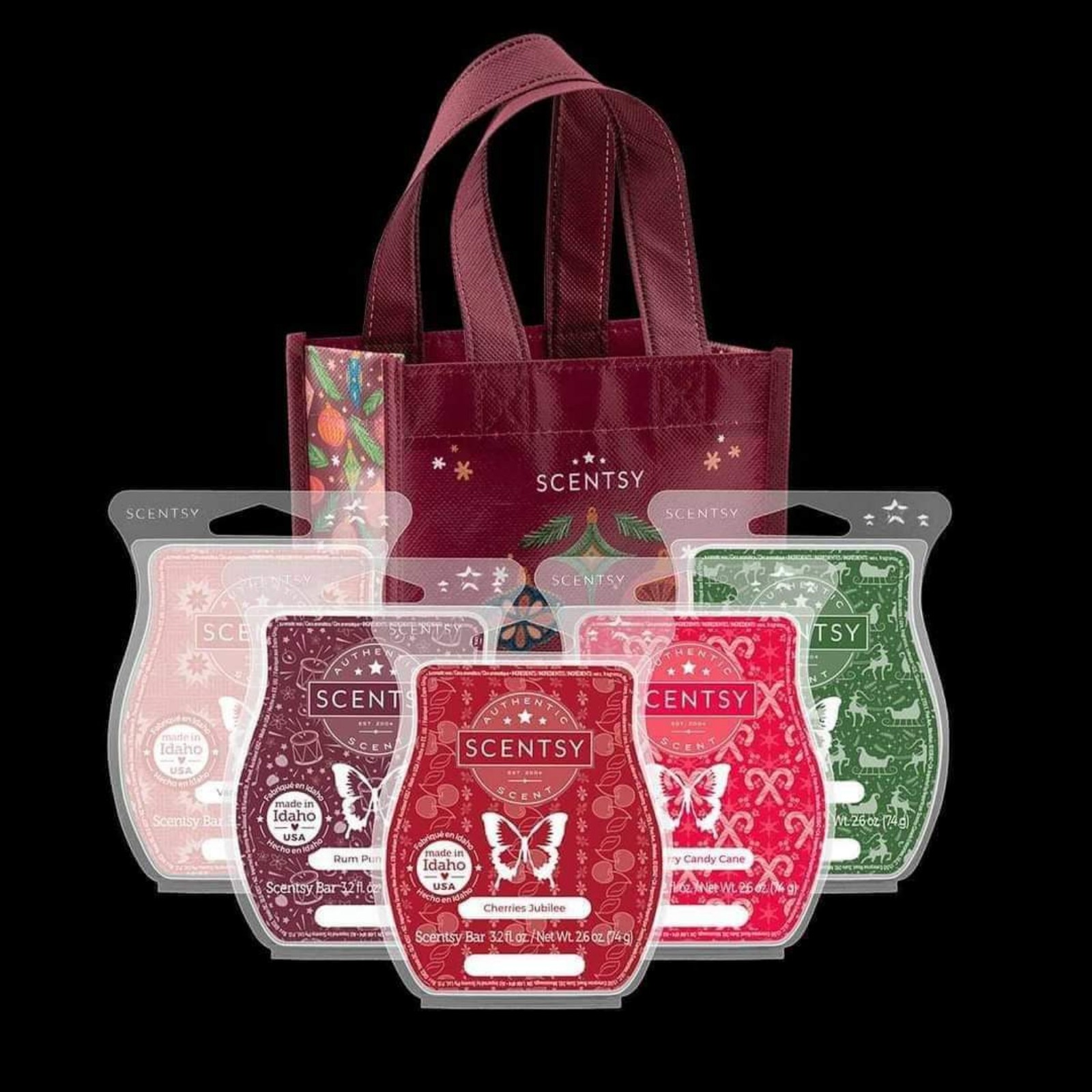 Scentsy Holiday Collection 5 Bar Bundle