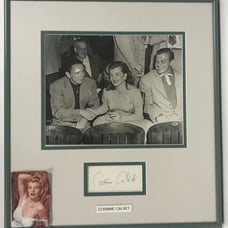 Corinne Calvet Signed Autographed Vintage Framed Matted 14x16 Display - COA