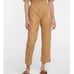 NWT FRAME Leather Crop Gym Pants in Butterscotch Size M