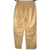 NWT FRAME Leather Crop Gym Pants in Butterscotch Size M