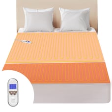 Bwarm Premium Multi-Zone Electric Heated Mattress Pad Twin XL Size, 39 X 80\