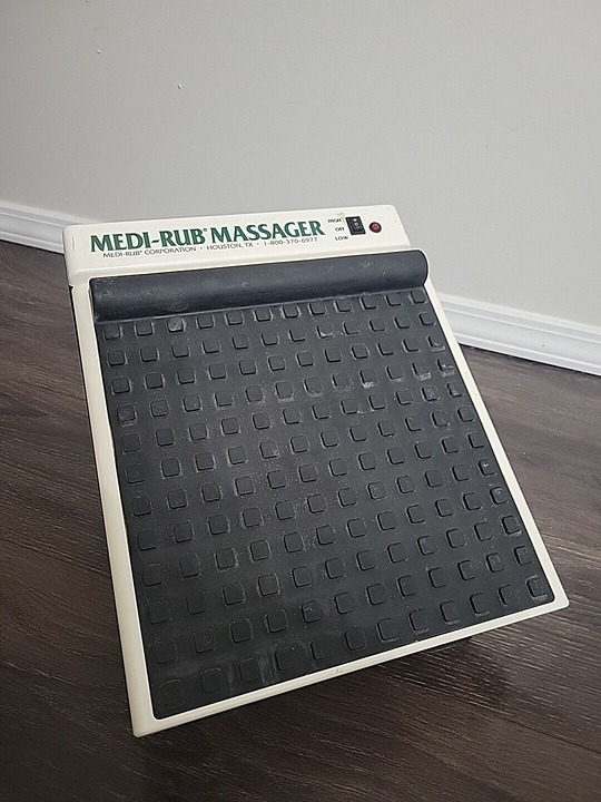 Medi-Rub MR-3F Therapeutic Foot Massager Tested Working