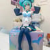 Hatsune Miku X Cinnamoroll Anime Figure Kawaii Models Garage Kit Action Figurine