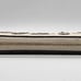 **RARE**Coach Cream Long Wallet Round Zip Flower Motif Studs Ladies VERY LIMITED