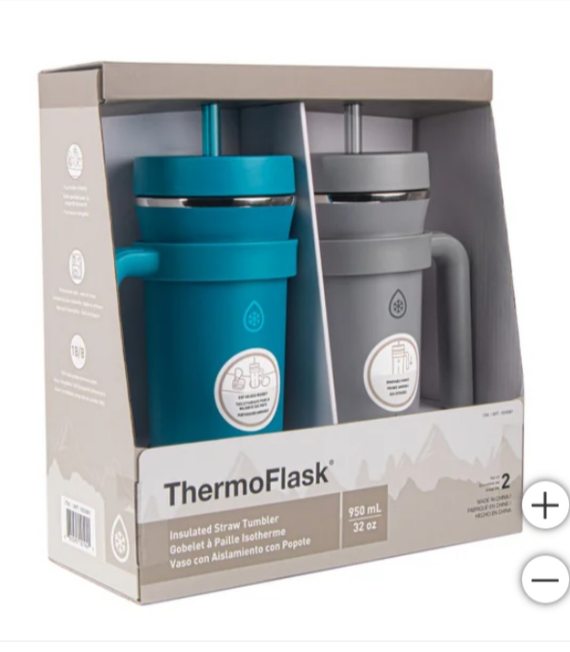 Thermoflask 32 oz insulated tumbler 2pack