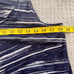 Nic + Zoe NEW Women's Brushed Waves Navy Blue Maxi Sleeveless Dress Size M