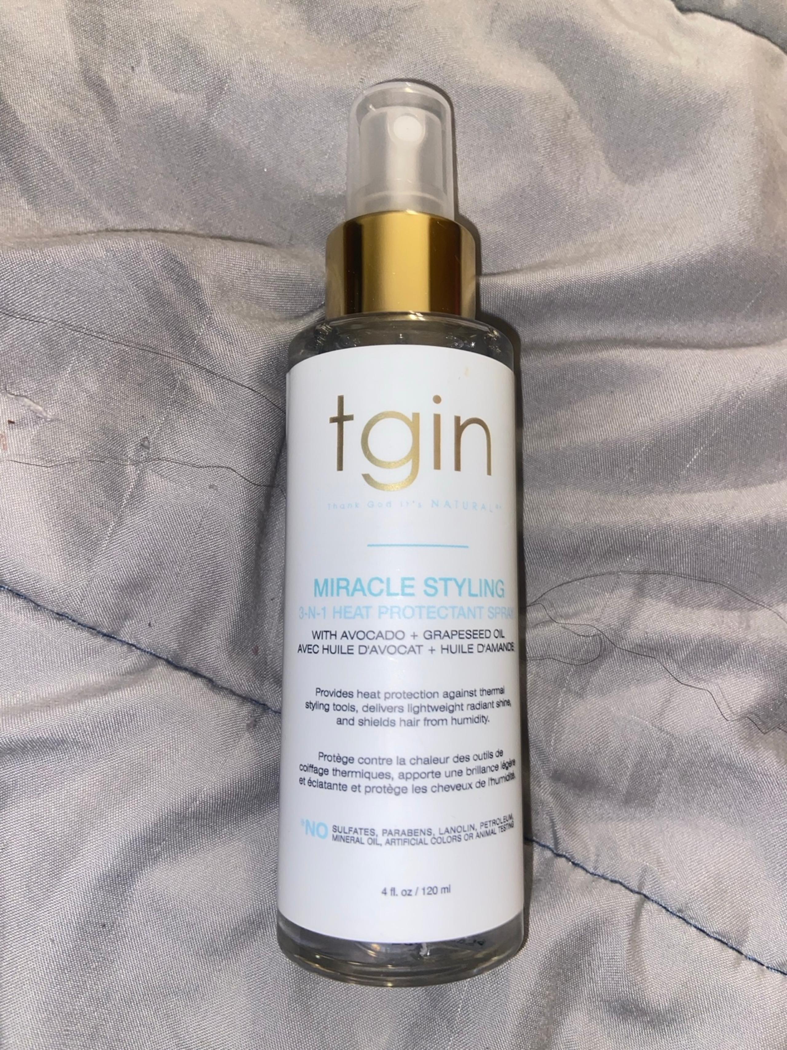 TGIN miracle styling spray