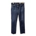 AG Adriano Goldschmied Isabelle High Rise Slim Straight Crop Jeans. Size 25 Reg
