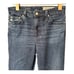 AG Adriano Goldschmied Isabelle High Rise Slim Straight Crop Jeans. Size 25 Reg