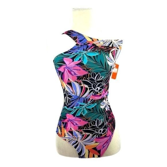 Freely | NWT S Small Tropical One Piece Swimsuit