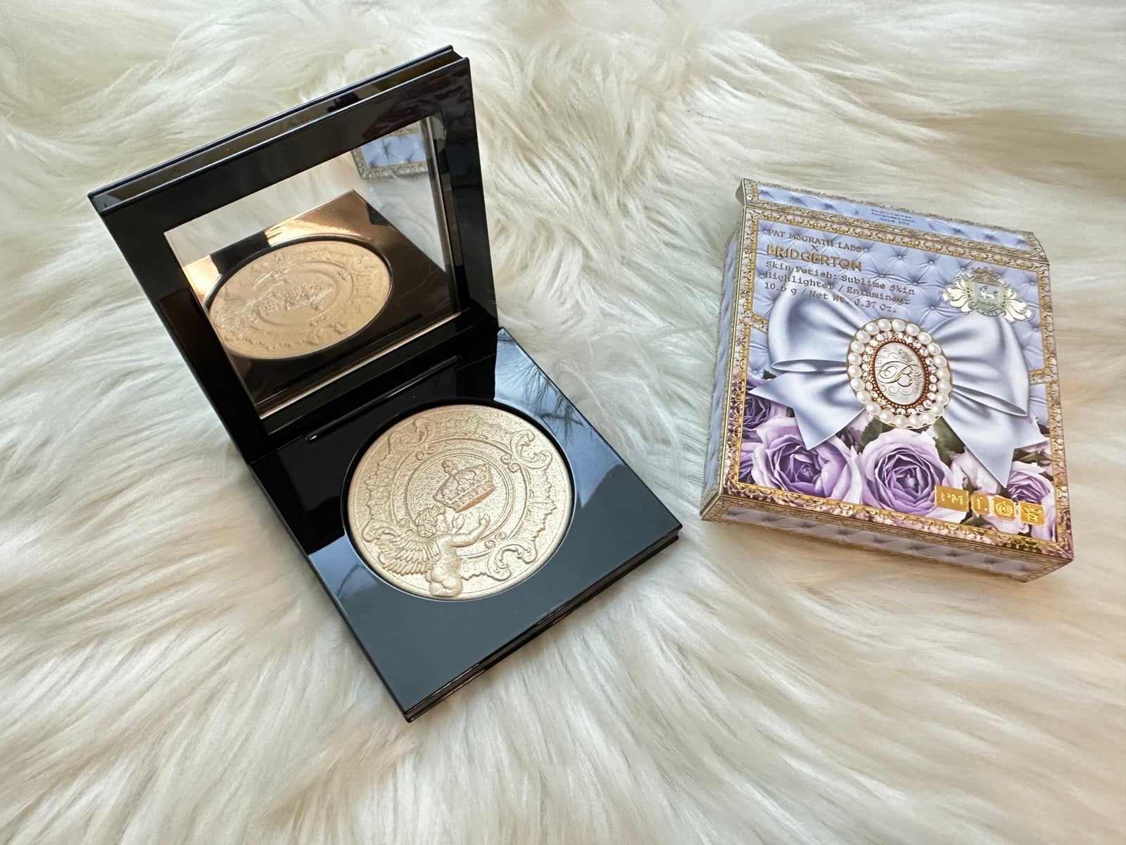 Pat Mcgrath Labs X Bridgerton Skin Fetish Highlighter in Incandescent Gold NIB