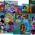 LOT Of 20 COLORING ACTIVITY & STICKER BOOKS Disney Junior Mickey Mouse Pixar Etc