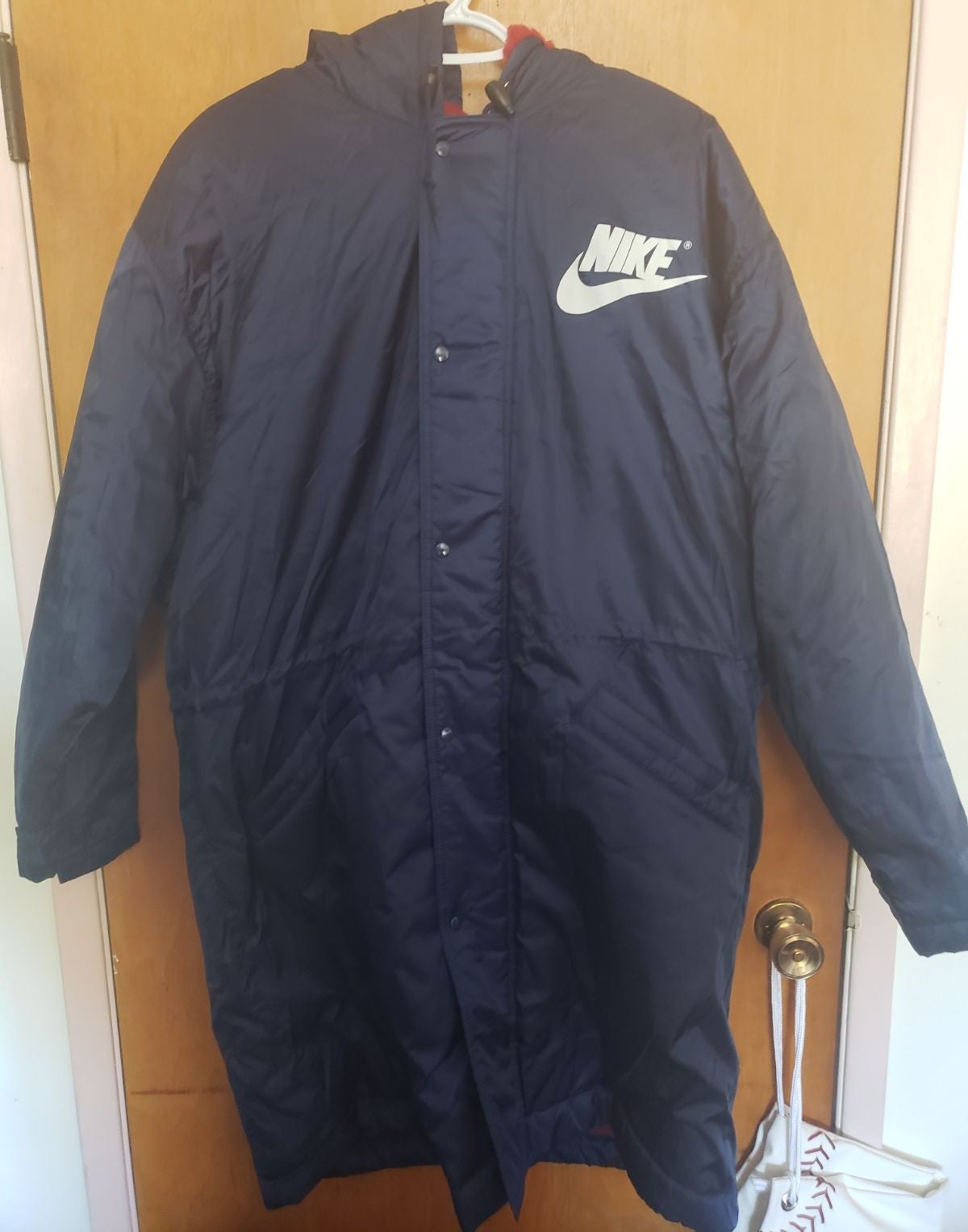 90s Nike long coat