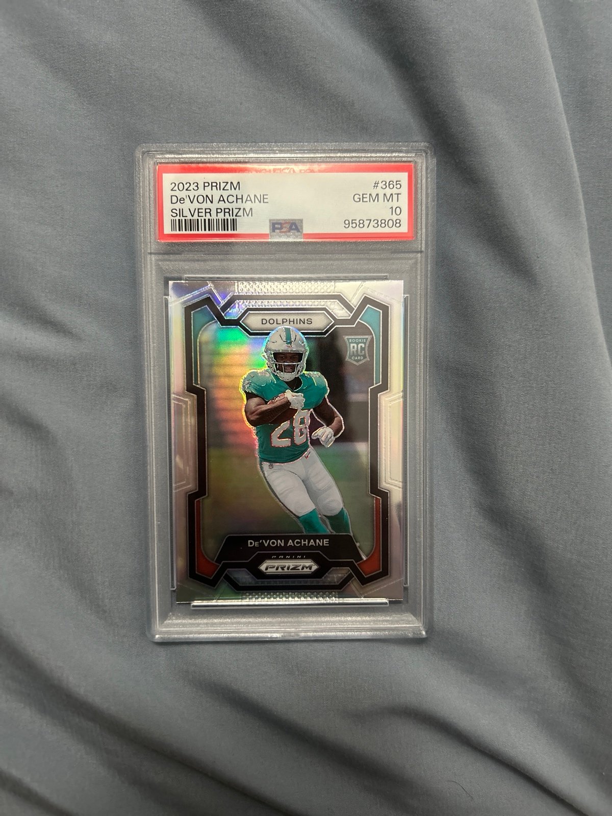 Devon Achane Rookie Silver