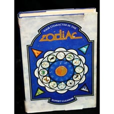 Vtg 1968 Your Character in the Zodiac By Rupert Gleadow Hardback Book Dust Cover