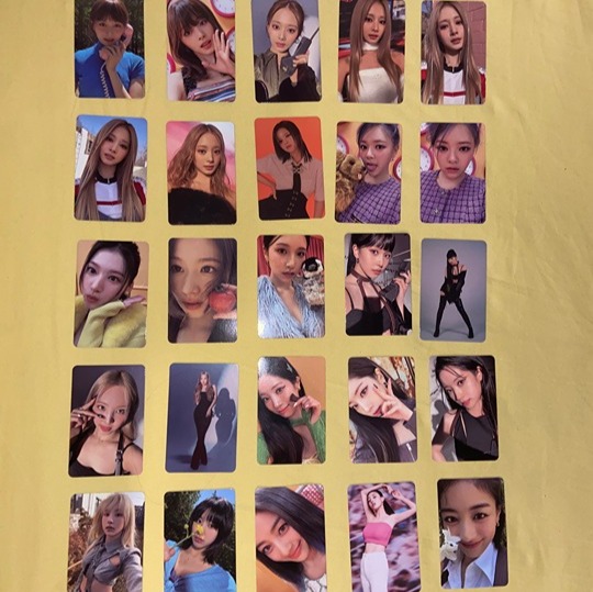 twice photocards