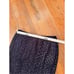 Karl Lagerfeld Navy Embroidered Eyelet Overlay Skirt Set Size 16